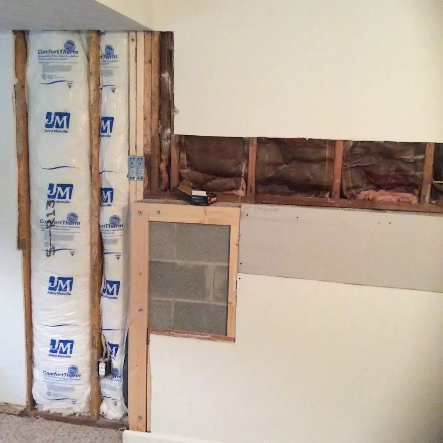 Wall insulation replacement during Contents Cleaning & Restoration in Kendallville